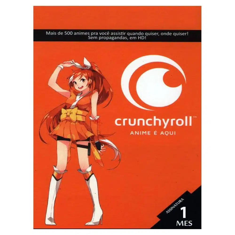 Crunchyroll Premium 4 Anos Conta Compartilhada - DFG