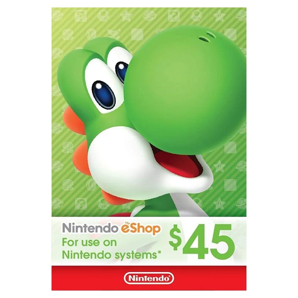 Nintendo eShop Switch / 3DS / WII U – Cartão $60 Dólares – USA – WOW Games