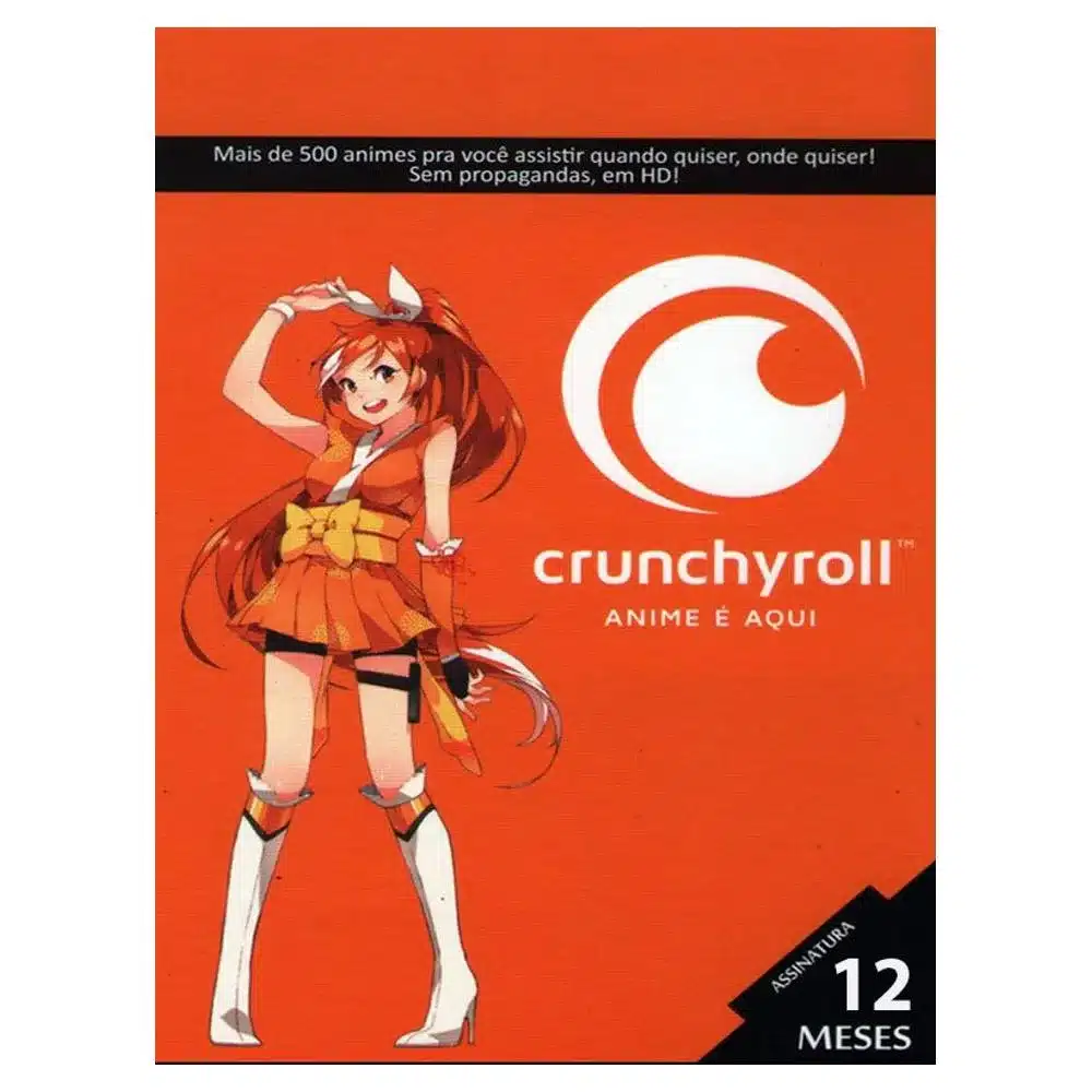 Crunchyroll Mega Fan - 12 Meses - Mobile - Compre na Nuuvem