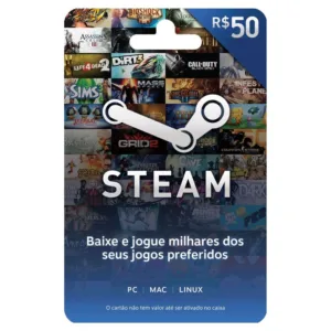 CARTÃO RAZER/RIXTY R$ 25 REAIS - GCM Games - Gift Card PSN, Xbox