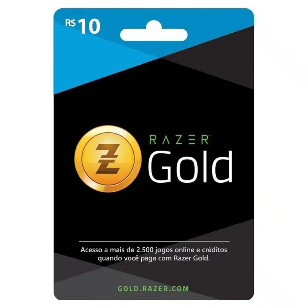 R$ 10 Cartão Razer Gold