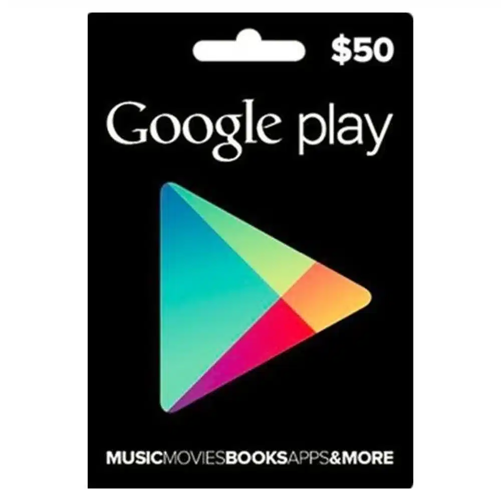 Cartão Google Play, $50 Reais, Pré-pago : : Games e