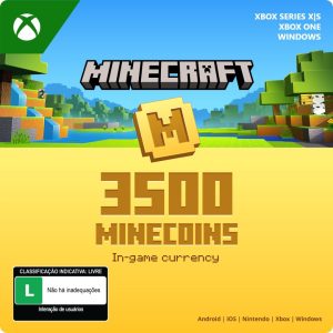 Minecraft: Pacote de Minecoins: 3500 Moedas