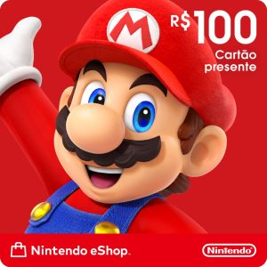 Nintendo - Cartão Presente Digital 100 Reais