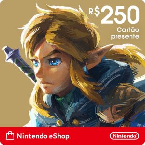 Nintendo - Cartão Presente Digital 250 Reais