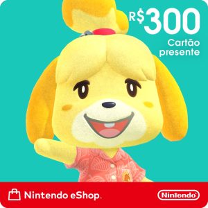 Nintendo - Cartão Presente Digital 300 Reais