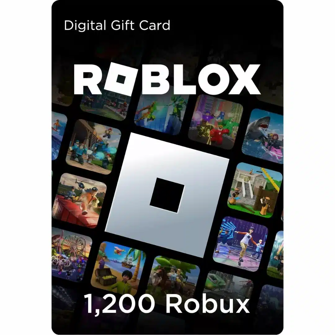 Cartão de Jogo Roblox – 1200 Robux – Bgamer Angola