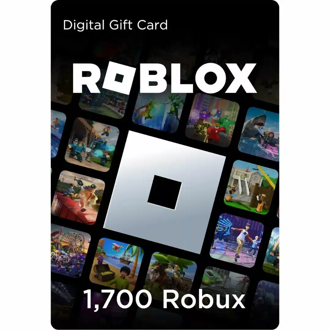 CARTÃO ROBLOX 1700 ROBUX - UP GAMES ONLINE