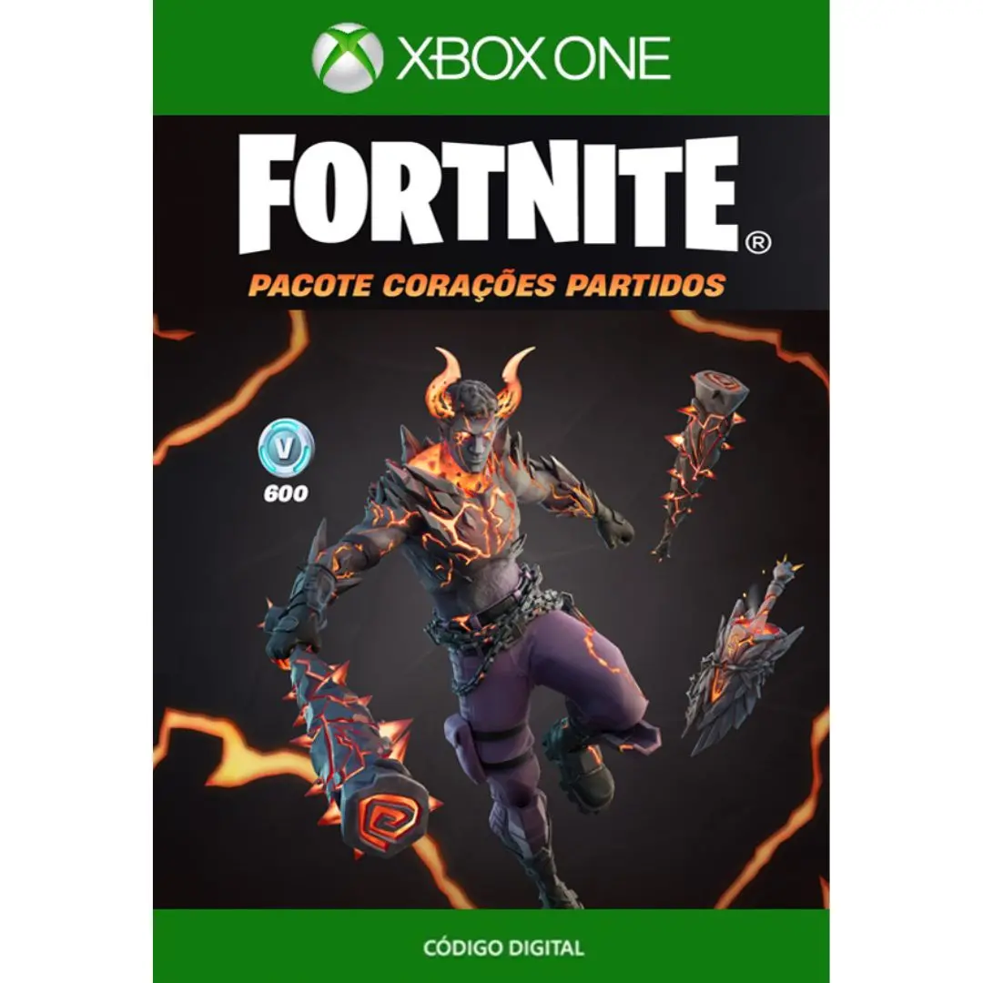 Fortnite : Pacote Engrenagens Intrépidas – Xbox One – Código de 25 Dígitos  – WOW Games