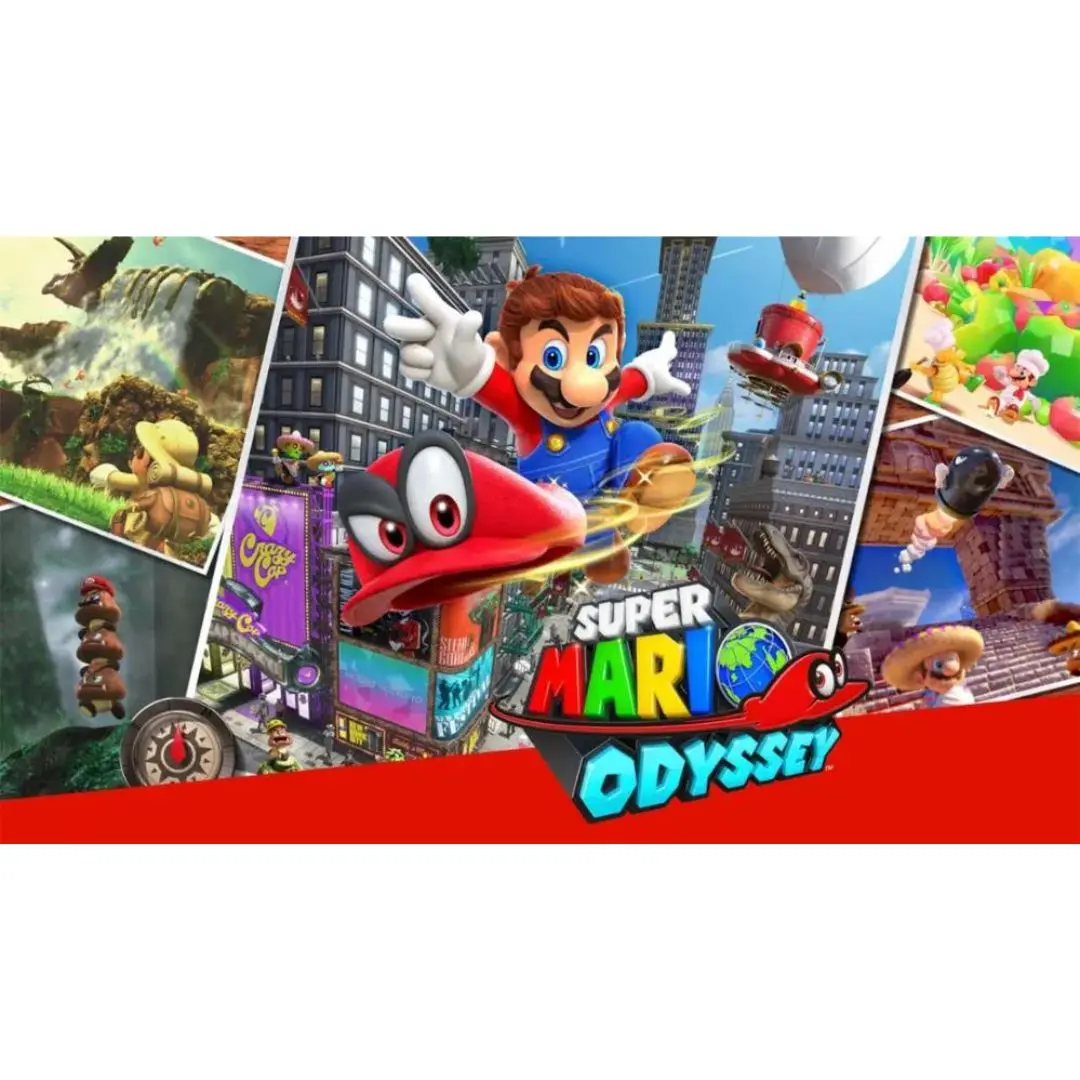 Jogos: SUPER MARIO ODYSSEY GAME, WII U, NINTENDO SWITCH