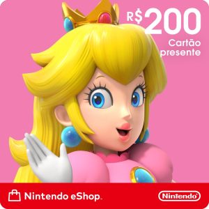 Nintendo - Cartão Presente Digital 200 Reais