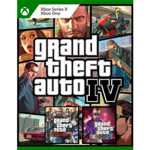 Grand Theft Auto IV + The Lost and Damned + The Ballad of Gay Tony - GTA 4 - Xbox One / Series X|S - Mídia Digital